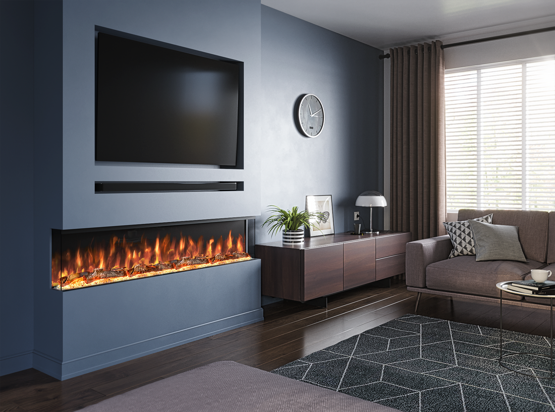 Why the Spectrum Series 3-Sided Electric Fireplace Is the Ultimate Statement Piece for Your Home