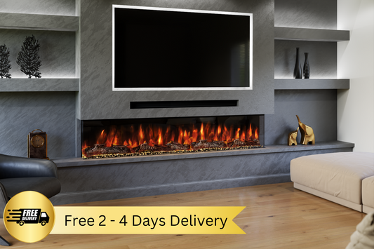 How to build a media wall Featuring the Spectrum Series Electric fireplace