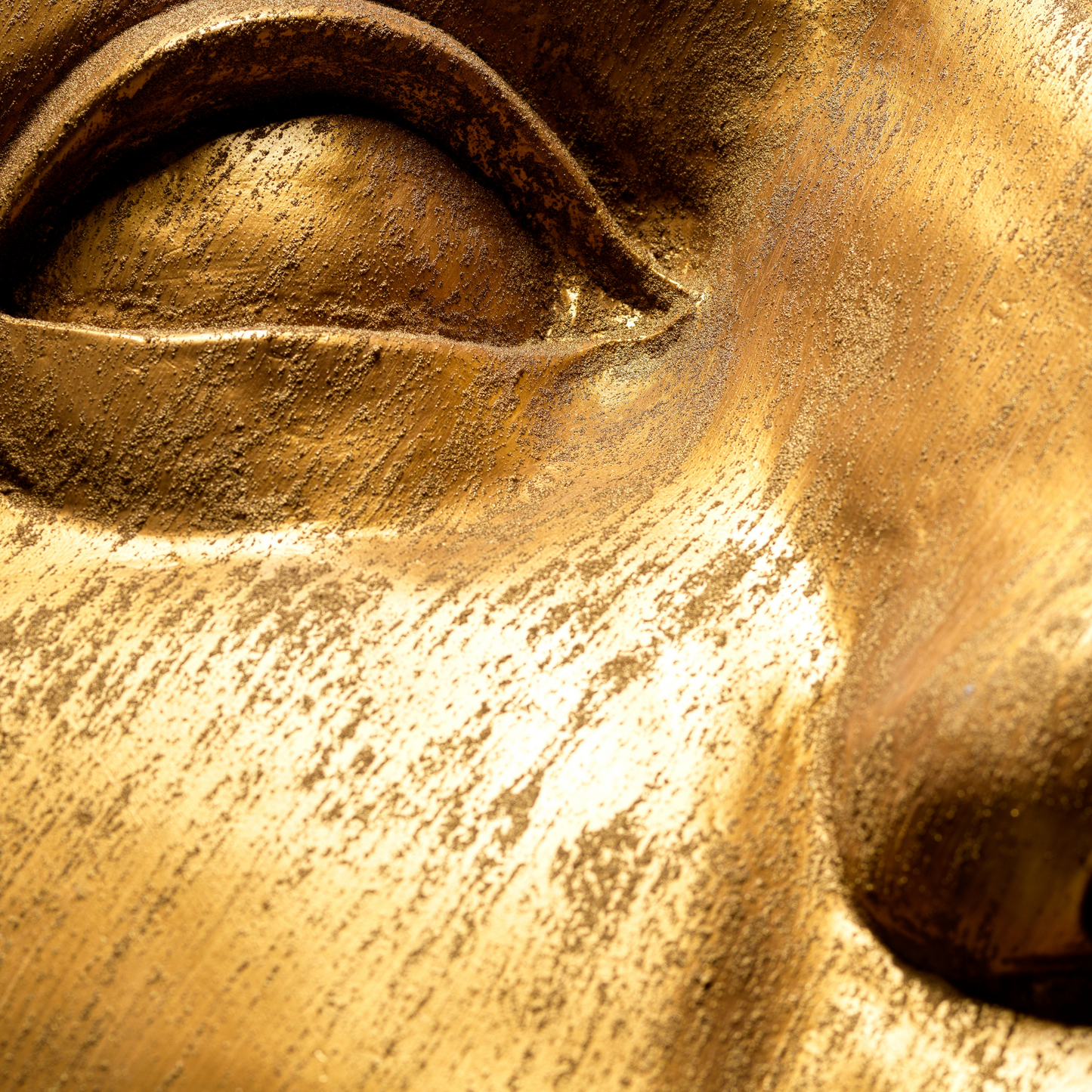 Gold Face - Wall Art