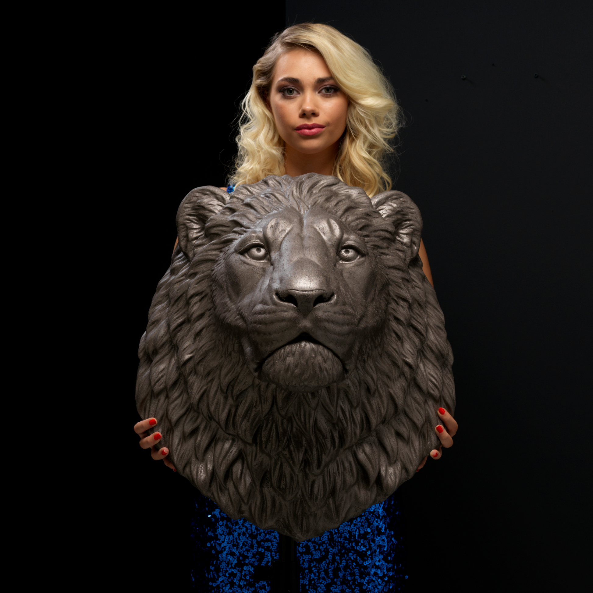 Bronze Lion - Wall Art