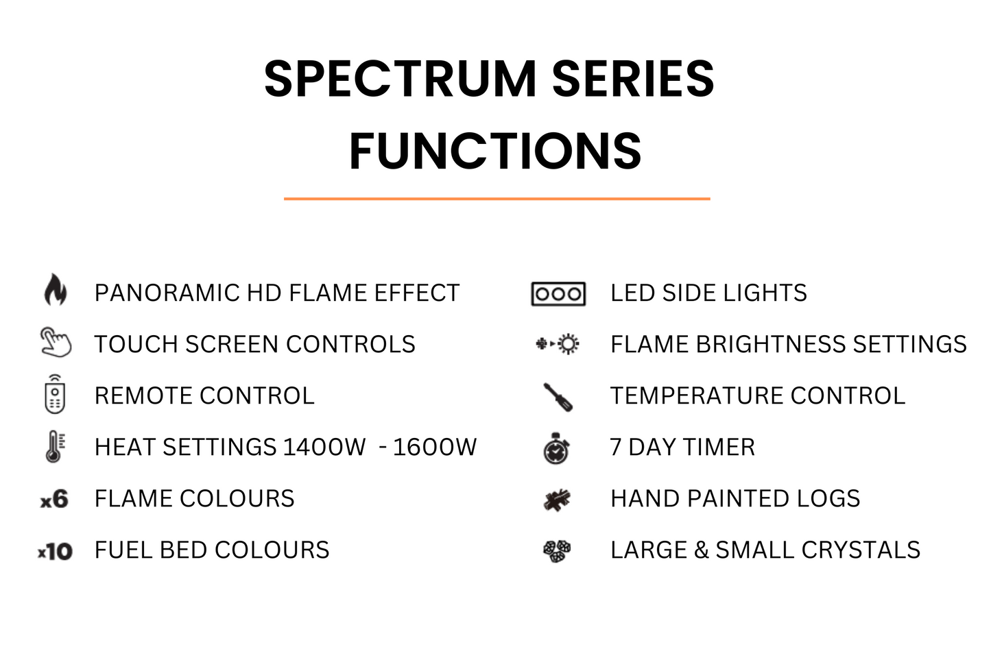 Evolution Fires - Vanderbilt Electric Fireplace Suite