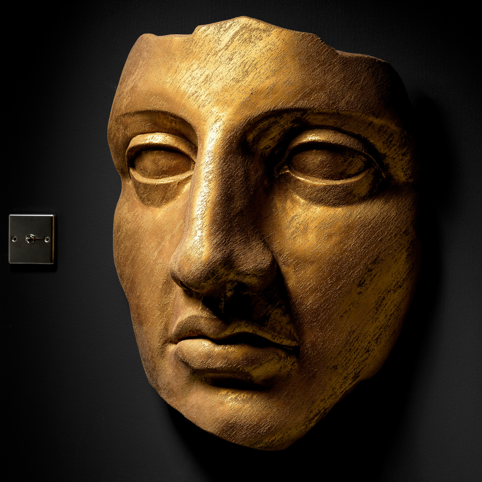Gold Face - Wall Art
