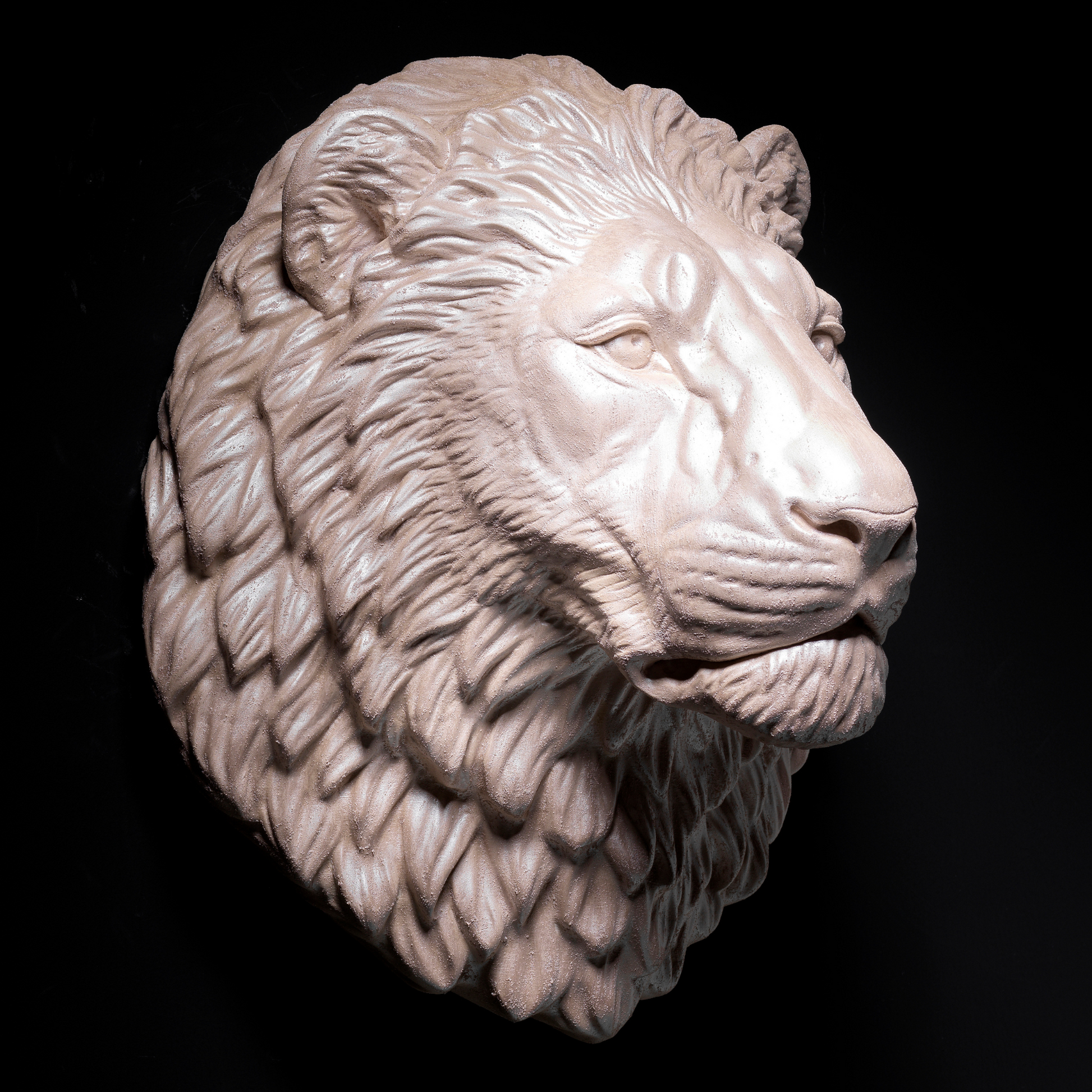 Pearl Lion Wall Art