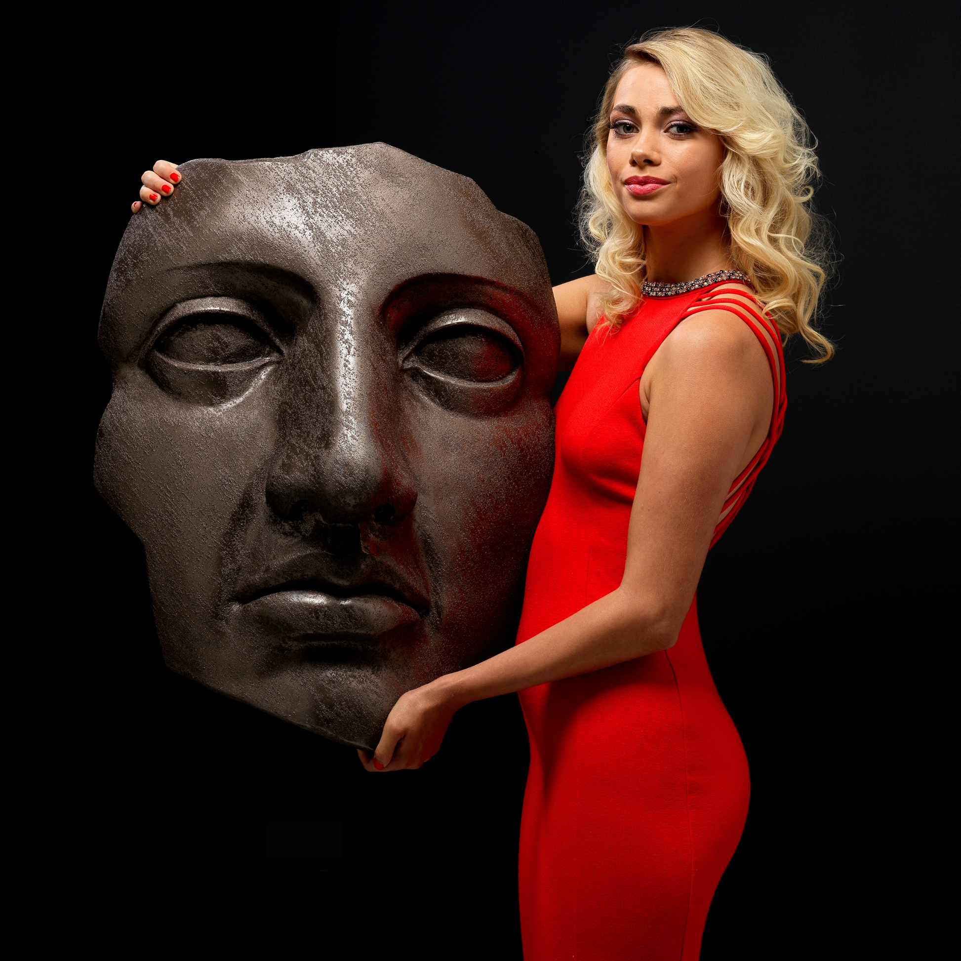 Bronze Face - Wall Art