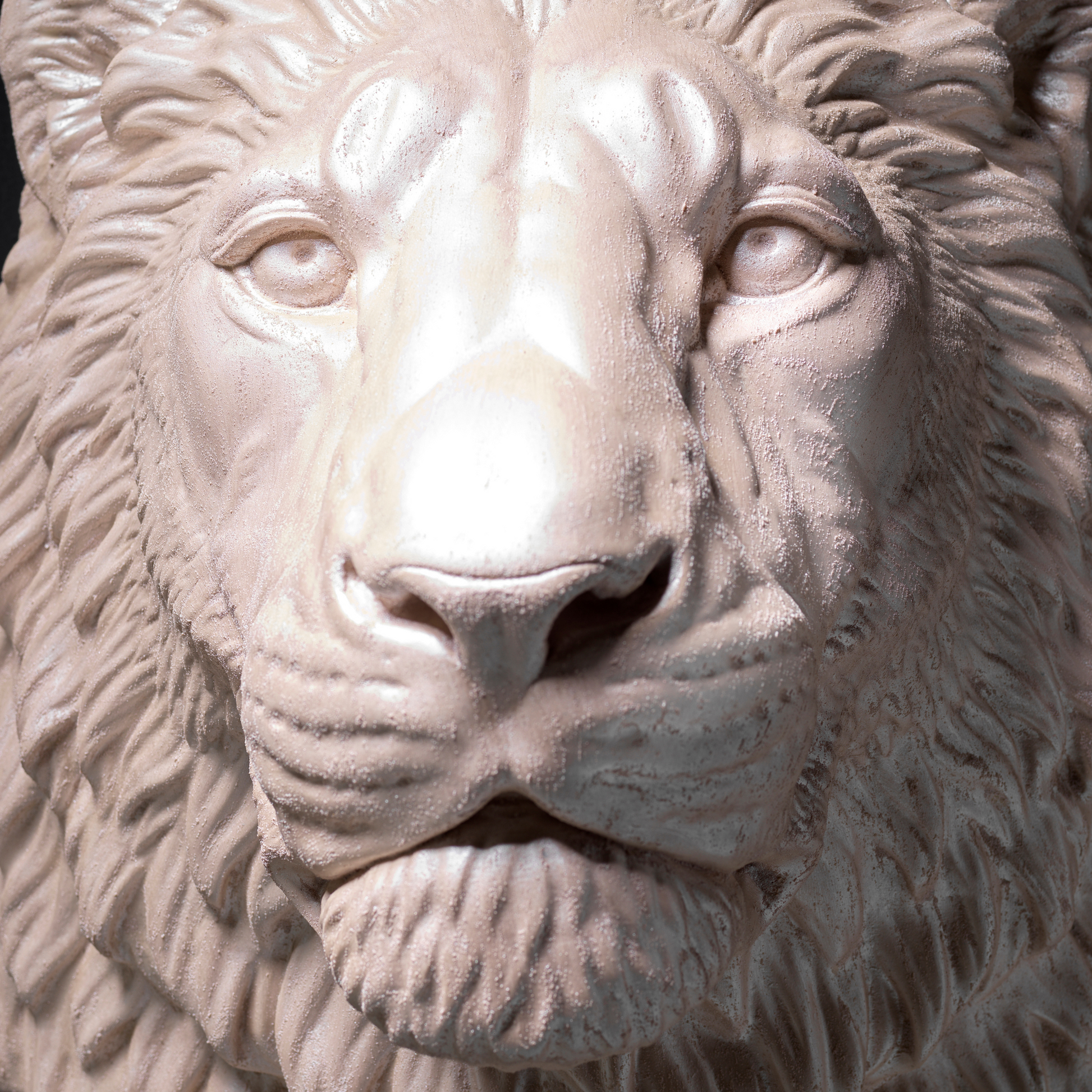 Pearl Lion Wall Art