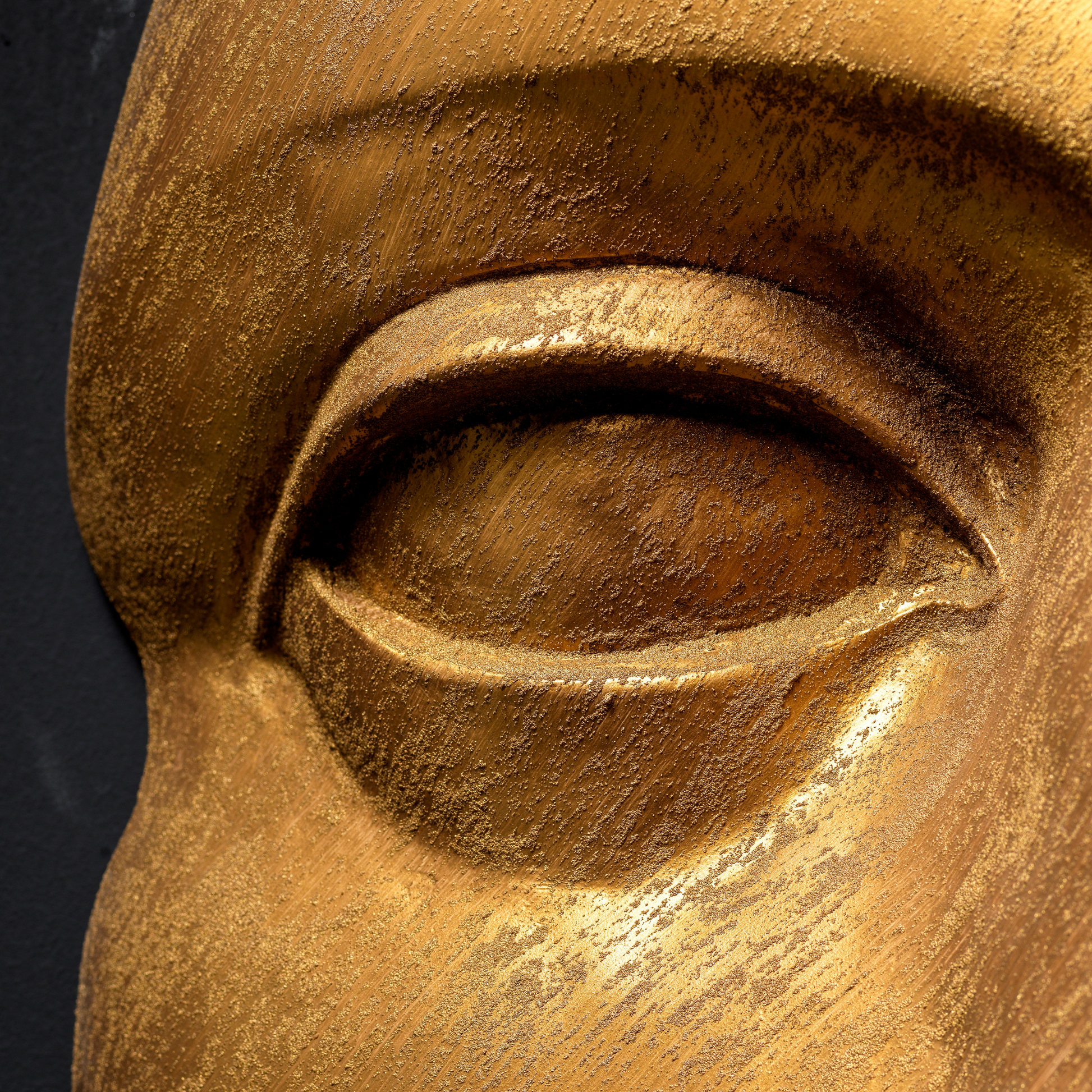 Gold Face - Wall Art