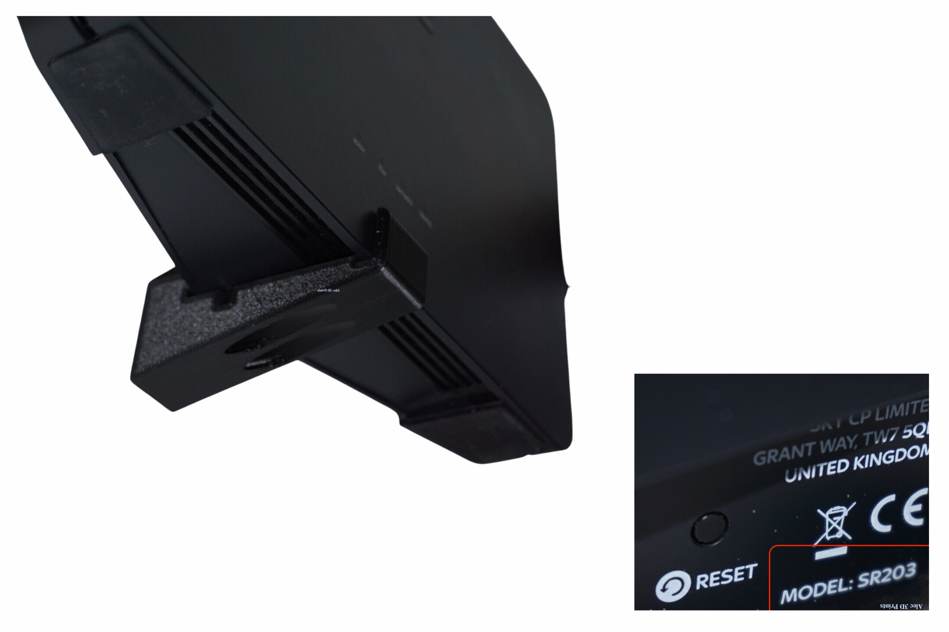 Sky Broadband Router Hub Wall Mount β Models SR203 β SR204