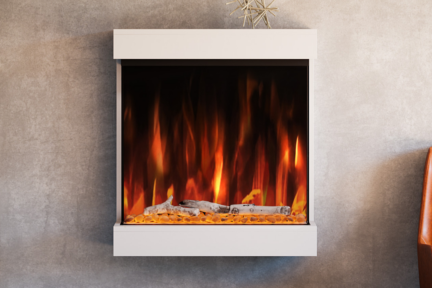 Salaman - Wall Mounted Electric Fireplace