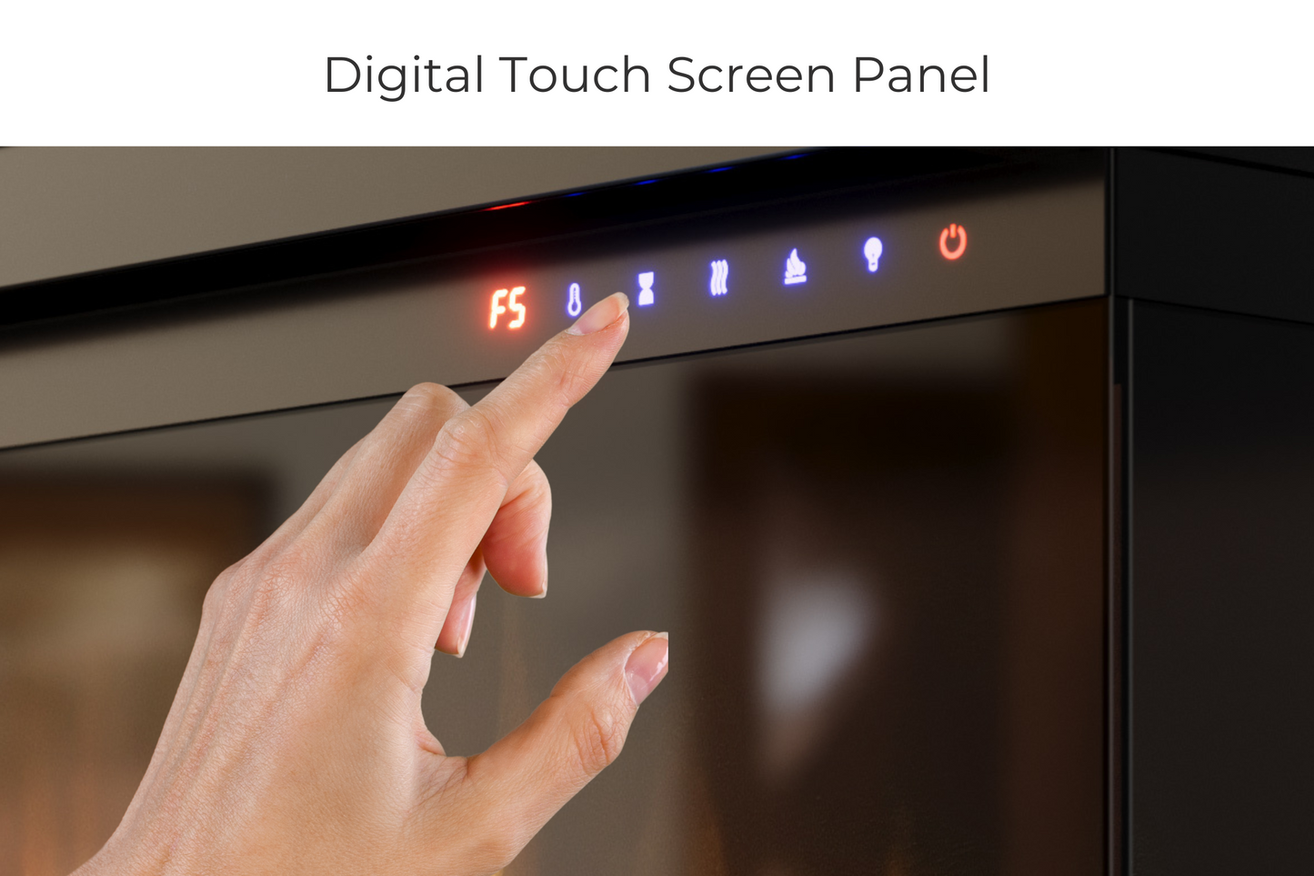 Pre-Built Media Wall With Electric Fire