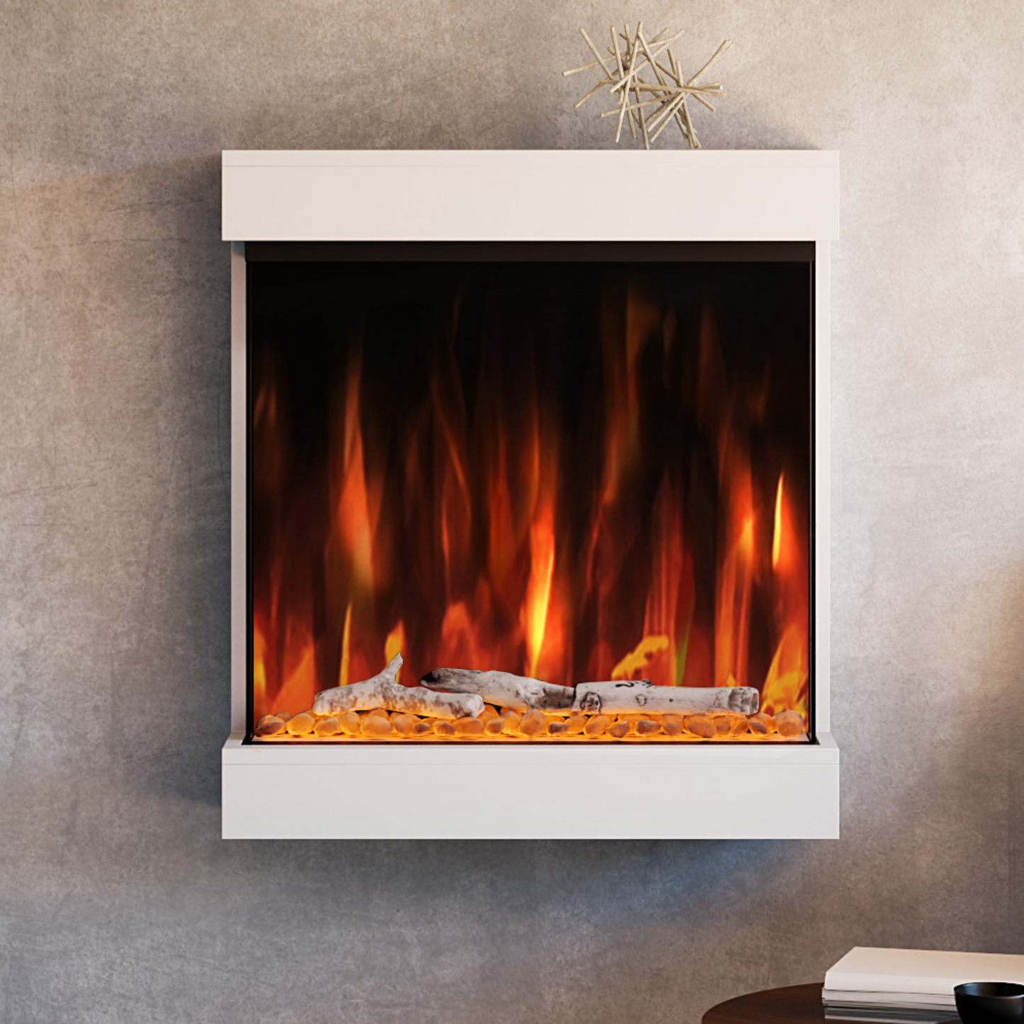 Salaman - Wall Mounted Electric Fireplace