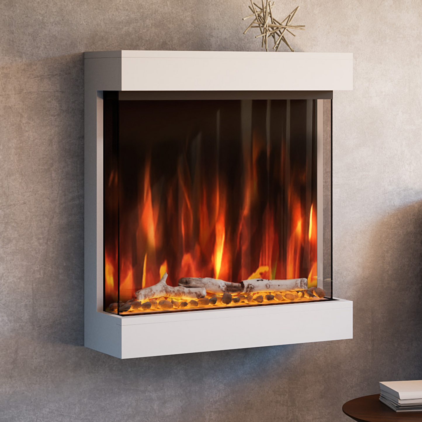 Salaman - Wall Mounted Electric Fireplace