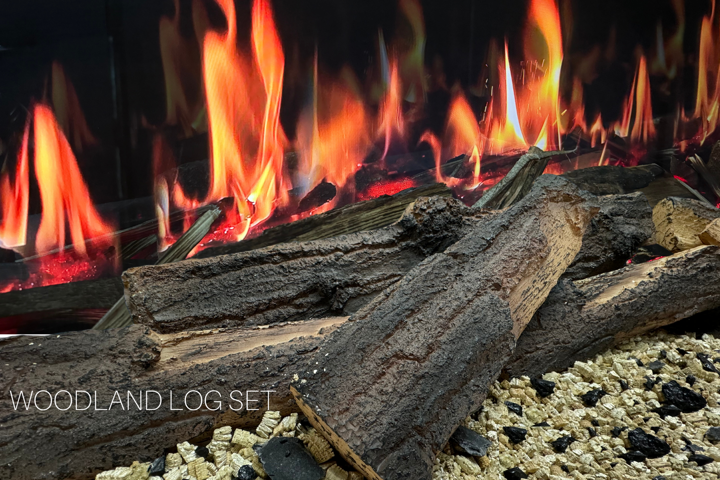 Evolution Fires Advance Series 1800 Media Wall Electric Fireplace