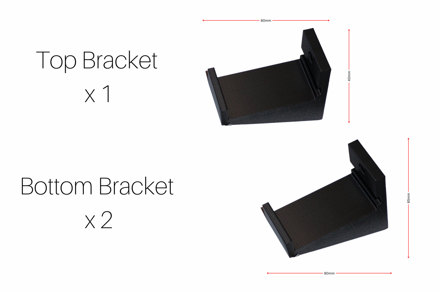 Xbox One S Wall Mount Brackets