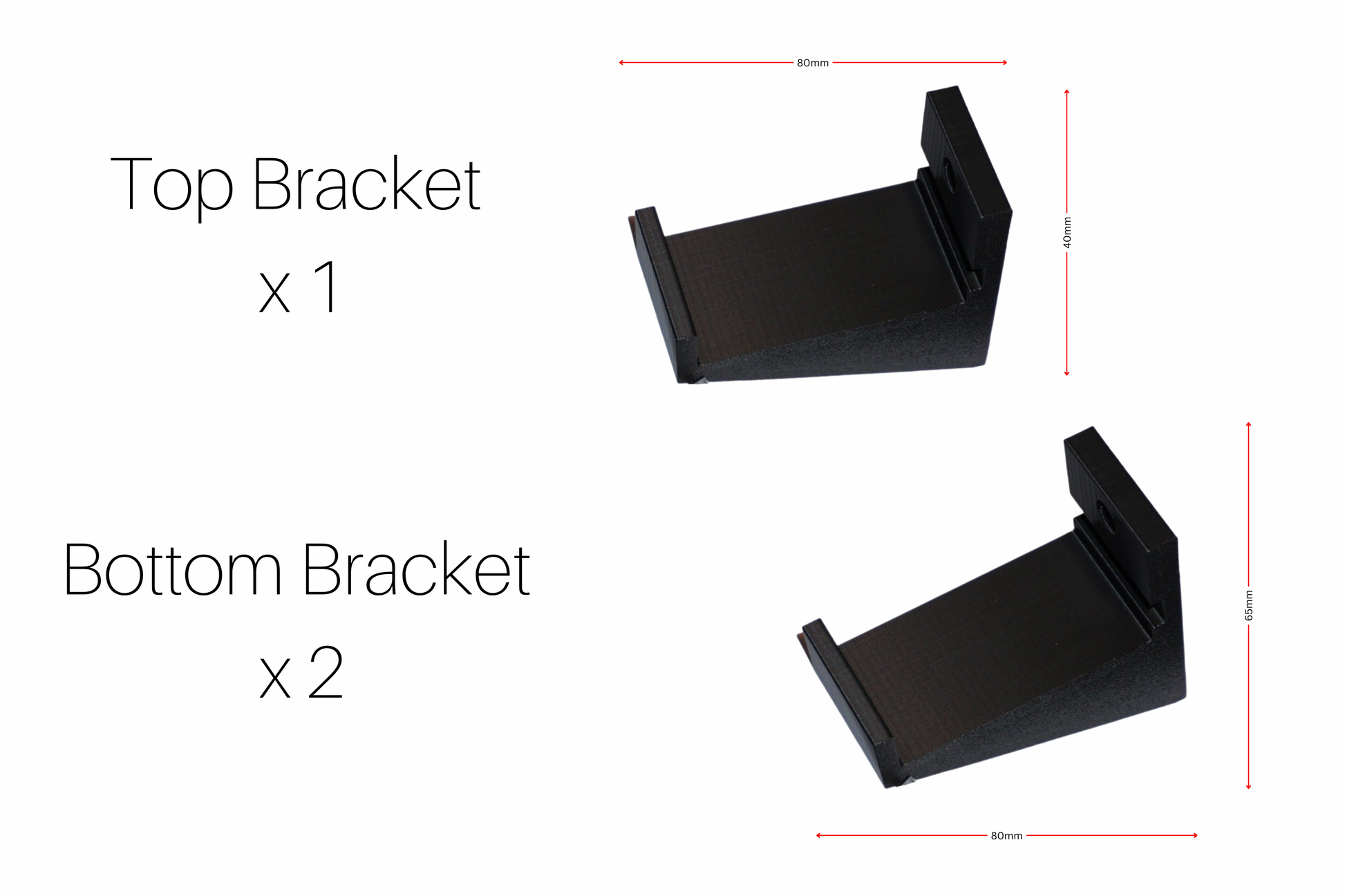 Xbox One S Wall Mount Brackets