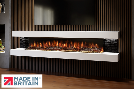 Evolution Fires - Landscape - Wall-Mounted Electric Fireplace