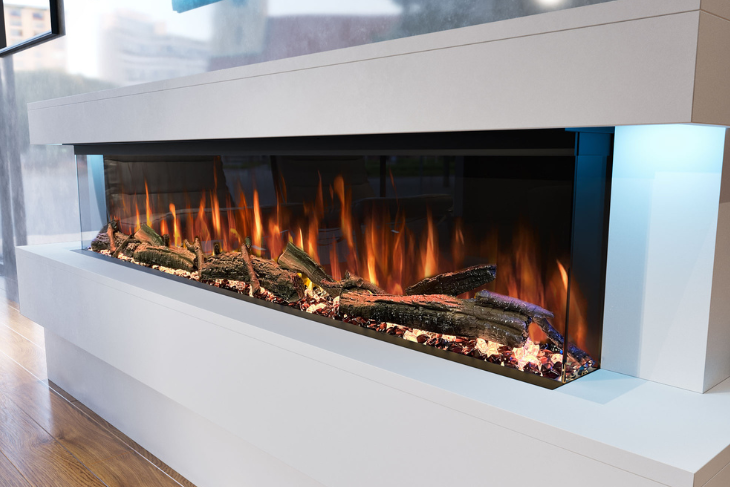 Evolution Fires - Vanderbilt Electric Fireplace Suite