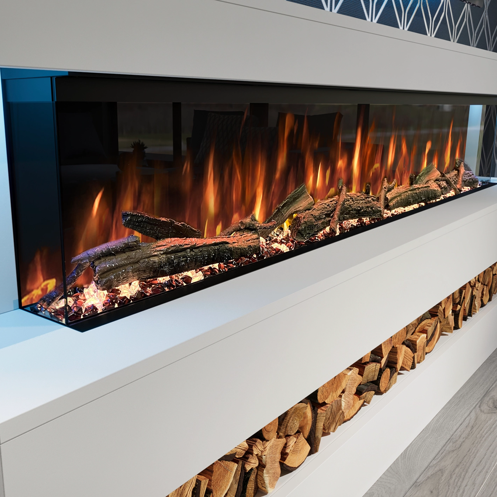 Evolution Fires Carnegie Electric Fireplace Suite