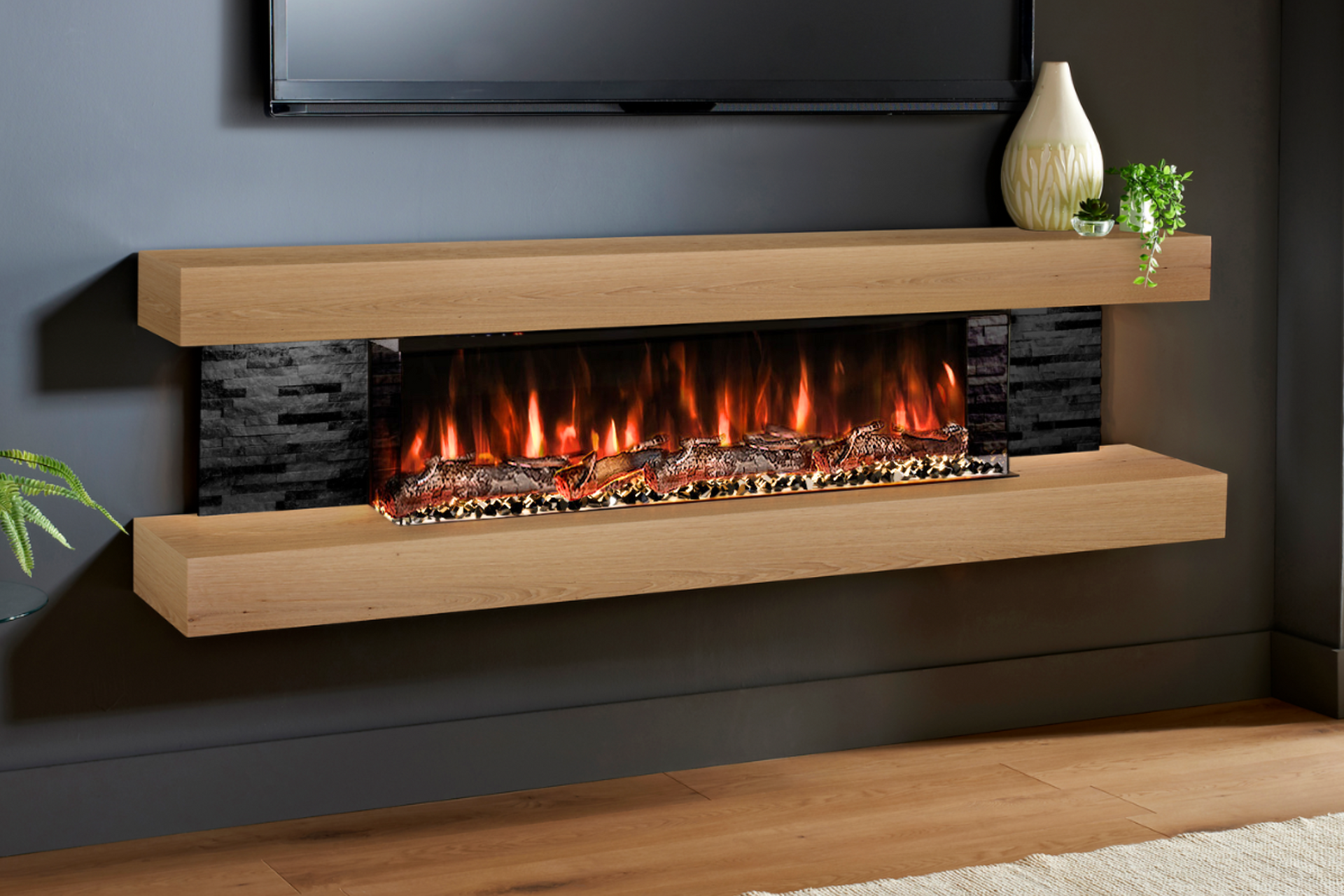 Wall Mounted Electric Fireplace