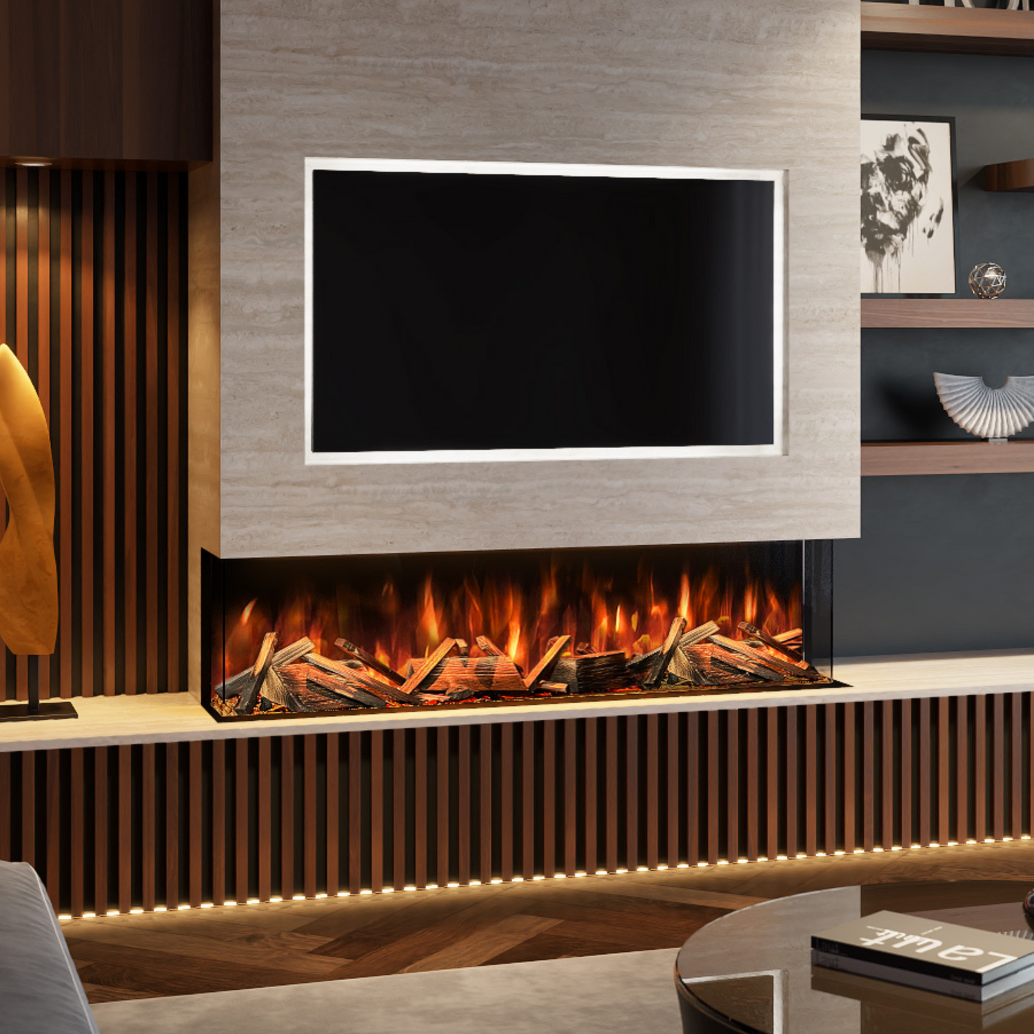 Media Wall Fires