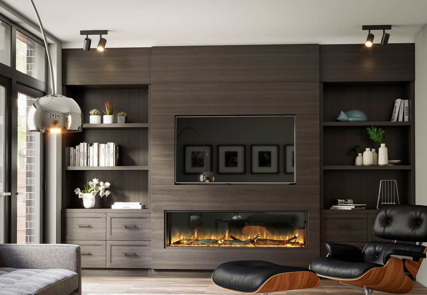 1500 Aurora Electric fireplace