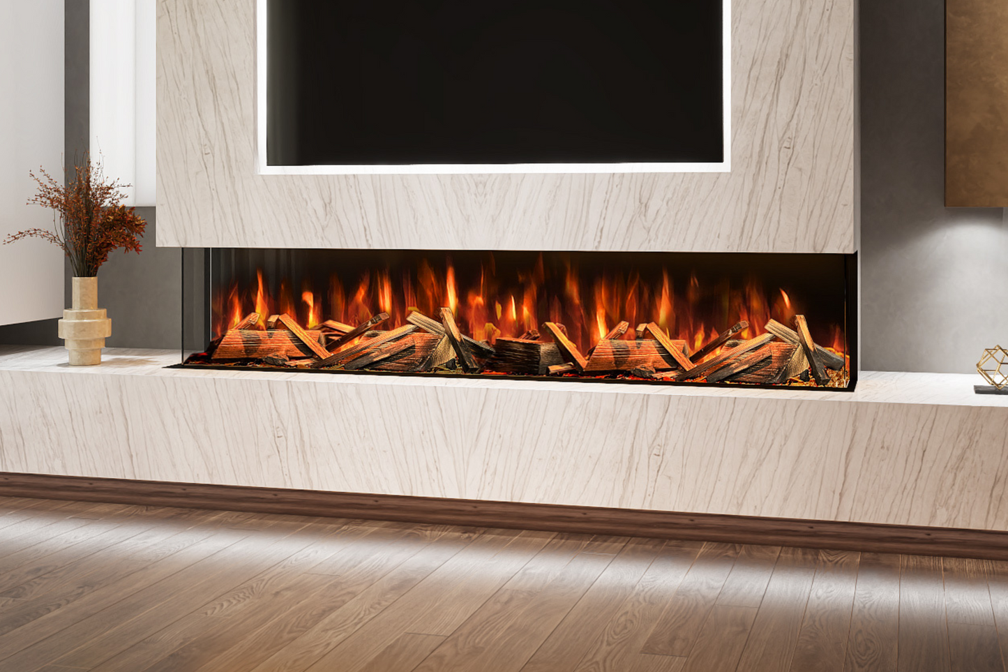 Evolution Fires Advance Series 2000 Panoramic Electric Fireplace