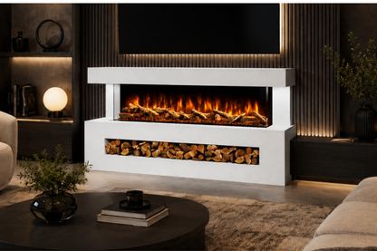 Evolution Fires - DaVinci Electric Suite (White Stone Effect)