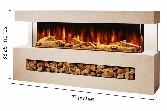 Evolution Fires - DaVinci Electric Suite (Pearl Stone Effect)