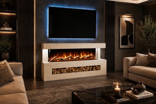 Evolution Fires - DaVinci Electric Suite (Pearl Stone Effect)