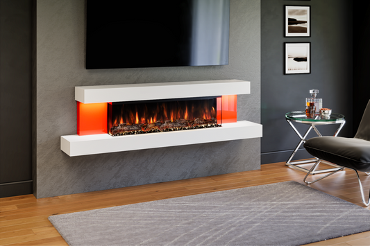 Evolution Fires Alpha Wall Mounted Electric Fireplace (RP)