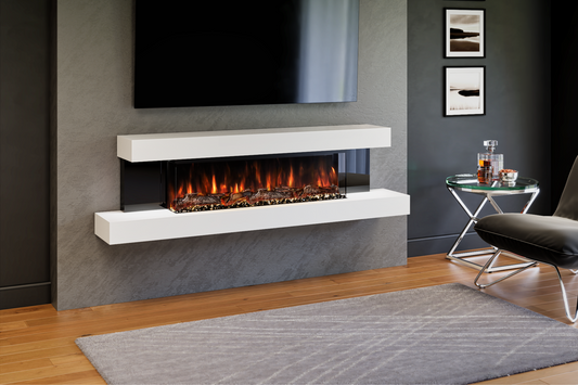 Evolution Fires Alpha Wall Mounted Electric Fireplace (BP)