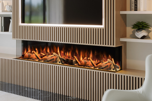 Evolution Fires Advance 1800 Panoramic Electric Fireplace - from Evolution Fires