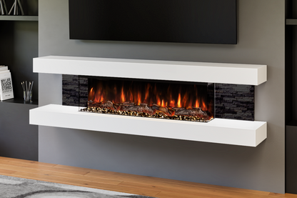 Evolution Fires - Vegas - Wall Mounted Electric Fireplace