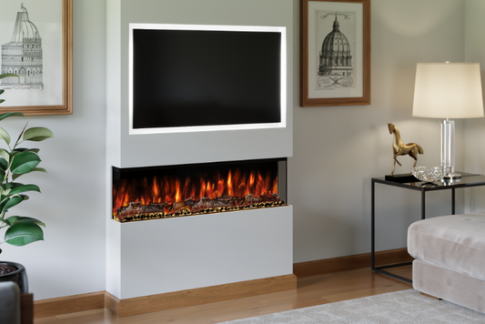 Spectrum Slimline Panoramic 44 Inch Electric Fireplace - from Evolution Fires