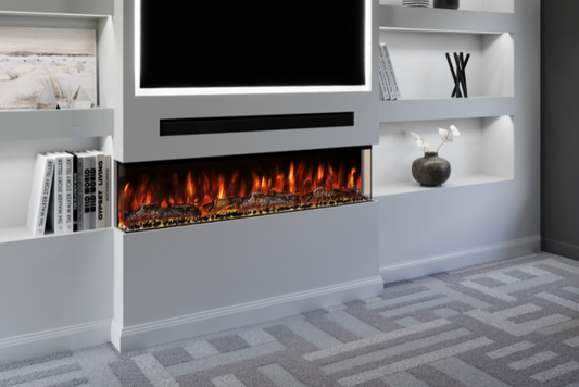 Spectrum Slimline Series Panoramic 50 Inch Electric Fireplace - from Evolution Fires