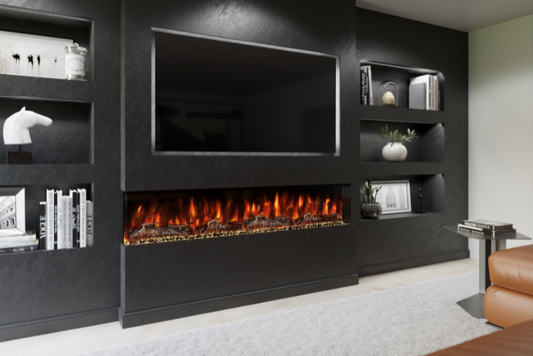 Spectrum Slimline Series Panoramic 72 Inch Electric Fireplace