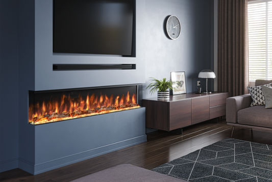 Spectrum Slimline Series Panoramic 60 Inch Electric Fireplace - from Evolution Fires