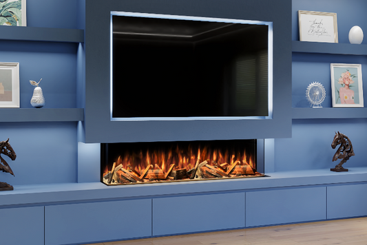 Advance Series 1500 Panoramic Electric Fireplace - from Evolution Fires