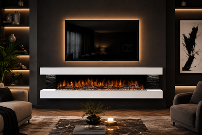 Evolution Fires - Landscape - Wall-Mounted Electric Fireplace