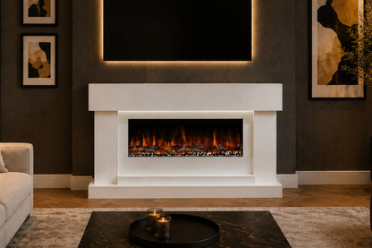 Evolution Fires - Neon Electric Fireplace Suite