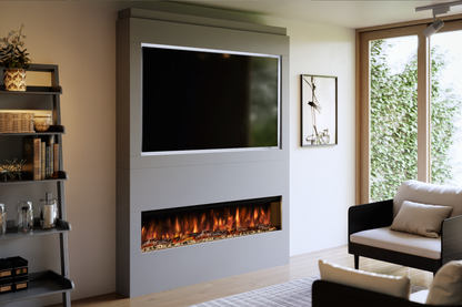 Evolution Fires - Pre-Built Media Wall Package 17 including Electric Fire