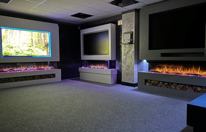 Evolution Fires Evervue 72 LCD Real Flame Electric Fireplace (APP Control)