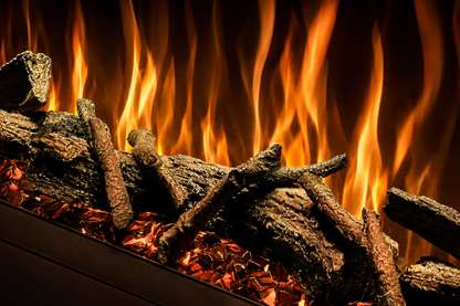Evolution Fires Package 8 – Pre-Built Media Wall with Electric Fireplace