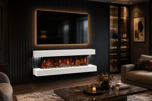 Evolution Fires - Studio 5 Wall-Mounted Electric Fireplace