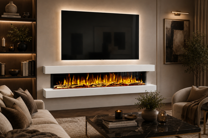 Evolution Fires - Studio 8 Wall-Mounted Electric Fireplace