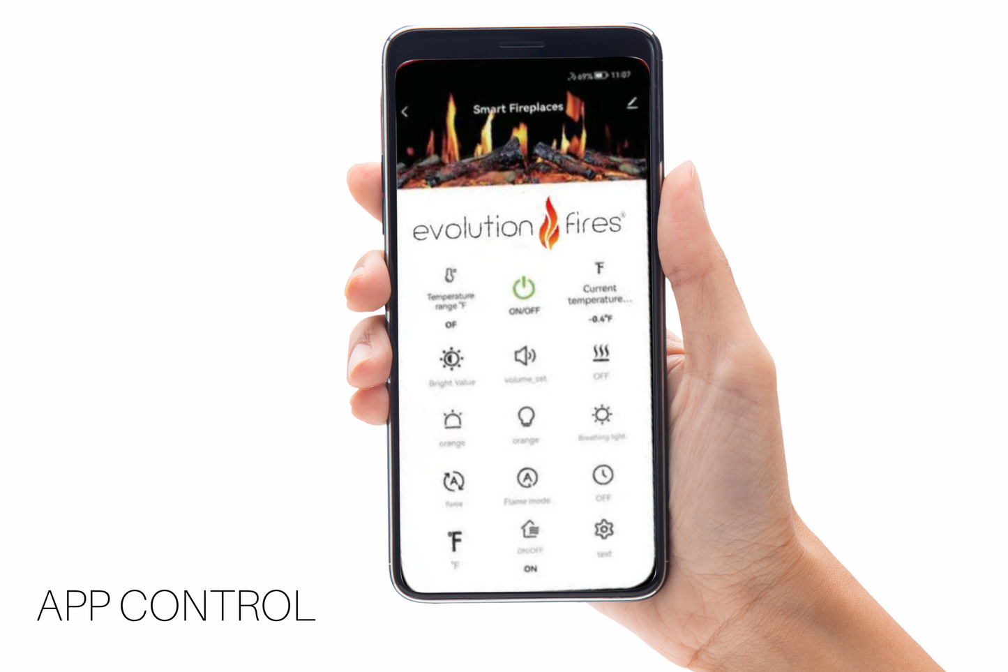 Evolution Fires Advance 1800 Panoramic Electric Fireplace