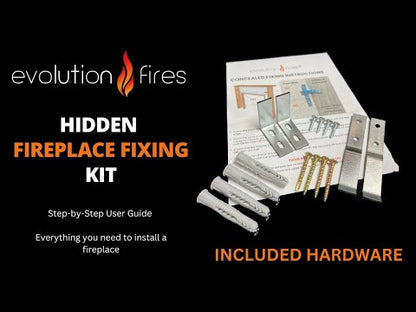 Fireplace Hidden Brackets